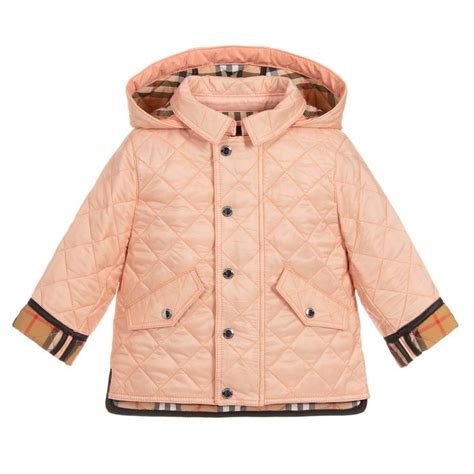 burberry down jacket baby|burberry newborn baby girl.